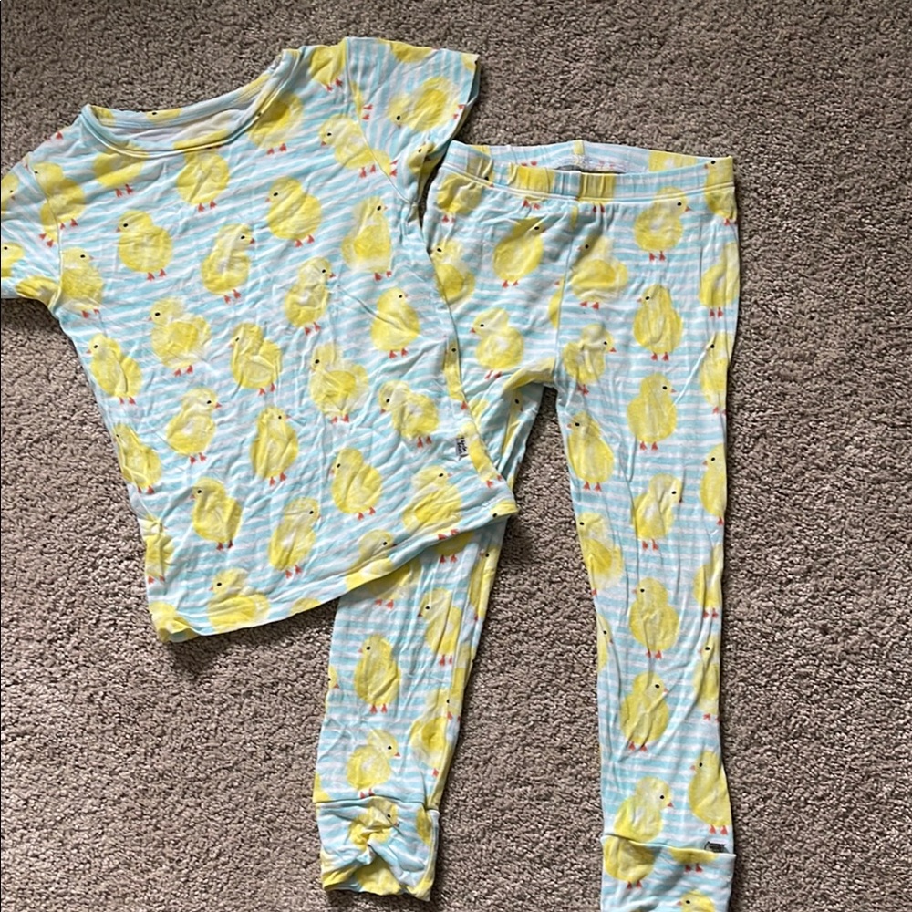Birdie Bean Chick Short Sleeve Pajama Set